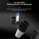 5-IN-1 Multifunctional Split Design Car Stainless Steel Water Cup Holder with Mobile Phone Bracket Stand