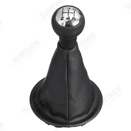 5 Speed Gear Shift Knob + Gaiter for Citroen Berlingo III for Peugeot Partner 2008