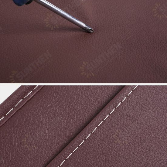 50*65cm Multi-Function Leather Car Seat with Phone Storage Pocket Container Hanging Bag