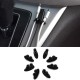 8 PCS Car Fixing Cable Management Sticker Adhesive Desktop USB Cable Clip Organizer Earphone Holder 8 PCS Car Fixing Cable Management Sticker Adhesive Desktop USB Cable Clip Organizer Earphone Holder