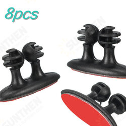 8pcs Multipurpose Car USB Cable Earphone Clamp Charger Line Clasp Holder Clips 8pcs Multipurpose Car USB Cable Earphone Clamp Charger Line Clasp Holder Clips