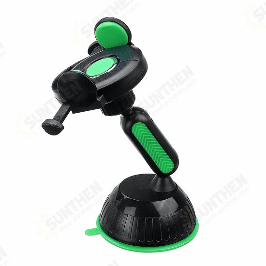 Adjustable Arm One-Click Release Car Dashboard Suction Cup Bracket Mobile Phone Holder Stand for 4-7 inch Devices