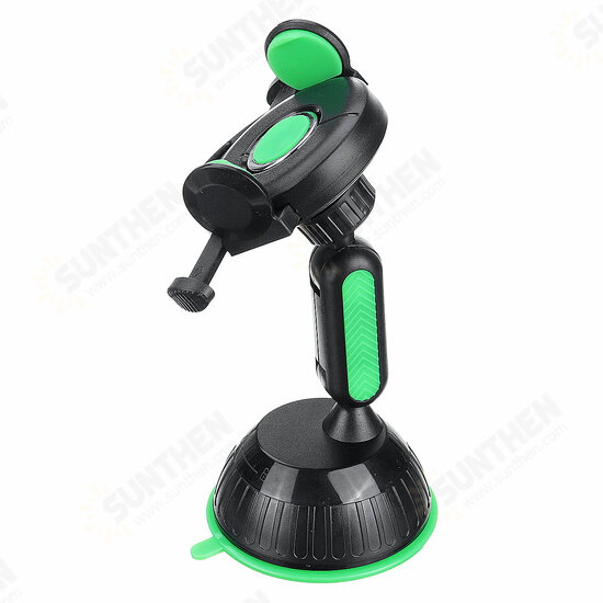 Adjustable Arm One-Click Release Car Dashboard Suction Cup Bracket Mobile Phone Holder Stand for 4-7 inch Devices