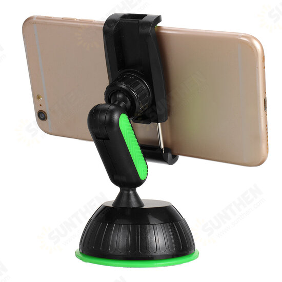 Adjustable Arm One-Click Release Car Dashboard Suction Cup Bracket Mobile Phone Holder Stand for 4-7 inch Devices