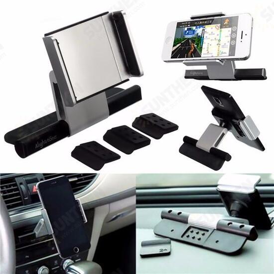 Alightstone Universal 360° Rotation CD Slot Car PhonE-mount Holder for 3.5-5.5 inch Cell Phone