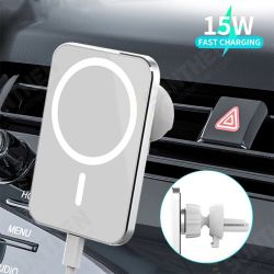 15W Car For Magsafe Wireless Charger Airvent Mount Magnet Adsorbable Phone Car Holder For iphone 12 12 Pro Max 12 Mini Fast Charging 15W Car For Magsafe Wireless Charger Airvent Mount Magnet Adsorbable Phone Car Holder For iphone 12 12 Pro Max 12 Mini Fast Charging