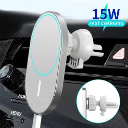 15W Car For Magsafe Wireless Charger Airvent Mount Magnet Adsorbable Phone Car Holder For iphone 12 12 Pro Max 12 Mini Fast Charging 15W Car For Magsafe Wireless Charger Airvent Mount Magnet Adsorbable Phone Car Holder For iphone 12 12 Pro Max 12 Mini Fast Charging