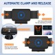 15W/10W/7.5W Car Wireless Charging Holder Induction Telescopic Center Console Suction Cup Bracket For Samsung Galaxy Z Fold3/Fold 2