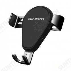 2 in 1 10W Qi Wireless Fast Charging Gravity Auto Lock Car Phone Holder Stand for iPhone 11 Xiaomi 2 in 1 10W Qi Wireless Fast Charging Gravity Auto Lock Car Phone Holder Stand for iPhone 11 Xiaomi