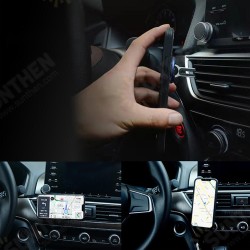 2 in 1 Universal 360 Rotation Car Air Vent Phone Holder Phone Finger Ring Buckle with Strong Sticky for iPhone For Samsung 2 in 1 Universal 360 Rotation Car Air Vent Phone Holder Phone Finger Ring Buckle with Strong Sticky for iPhone For Samsung
