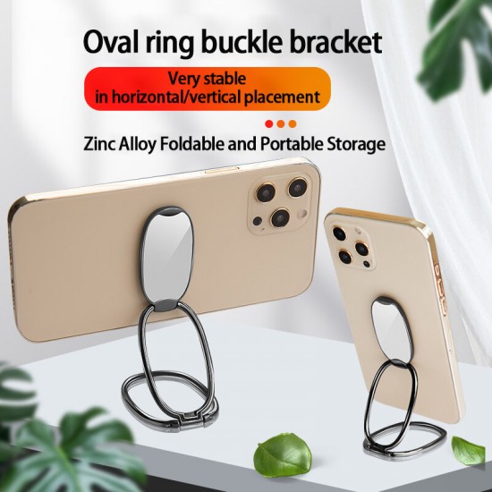 2PCS Mini Multifunctional Folding Magnetic Car Air Vent Desktop Holder Stand Phone Ring Holder for iPhone 12 POCO X3 PRO