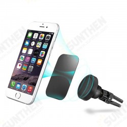 360 Degree Rotation Magnetic Car Air Vent Mount Holder for iPhone 8 X Mobile Phone 360 Degree Rotation Magnetic Car Air Vent Mount Holder for iPhone 8 X Mobile Phone