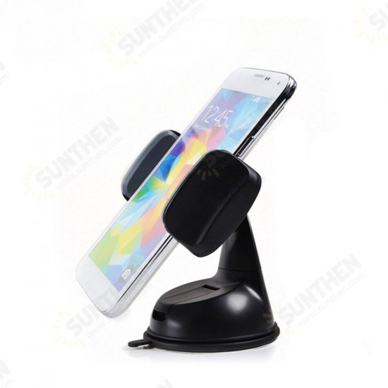 360 Degree Universal Car Holder Stand Mount Windshield Bracket Suction Cup for 3-6 inch Devices