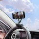 360° Rotating Car Phone Holder Sunshade Baffle/Steering Wheel/Dashboard/AR Navigation Multifunctional Mobile Bracket For iPhone Samsung POCO X3 Pro