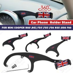 360° Rotation Car Phone Mount Cradle Holder Stand for Mini Cooper R60R61 F54F55F56 R55R56 F60 360° Rotation Car Phone Mount Cradle Holder Stand for Mini Cooper R60R61 F54F55F56 R55R56 F60