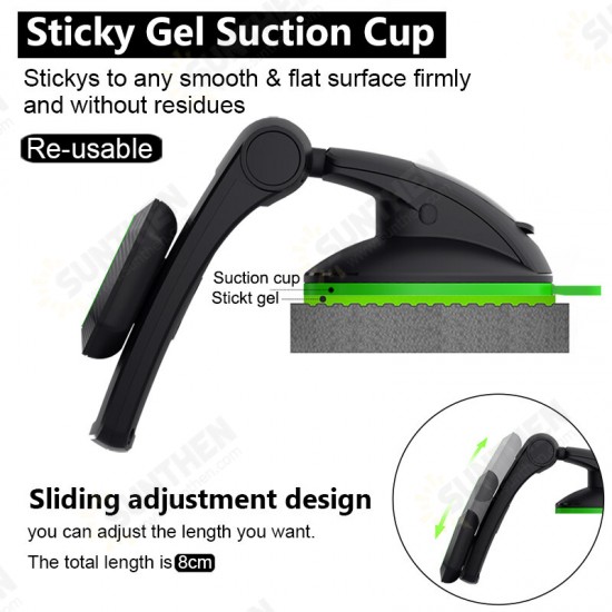 360° Rotation Magnetic Car Dashboard/ Air Vent Mobile Phone Holder Bracket Stand for POCO X3 F3