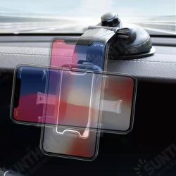 360° Rotation No Noise Car Suction Cup Dashboard/ Windshield Bracket Mobile Phone Holder Stand for iPhone 13 POCO X3 4.7-7.2 inch Devices 360° Rotation No Noise Car Suction Cup Dashboard/ Windshield Bracket Mobile Phone Holder Stand for iPhone 13 POCO X3 4.7-7.2 inch Devices