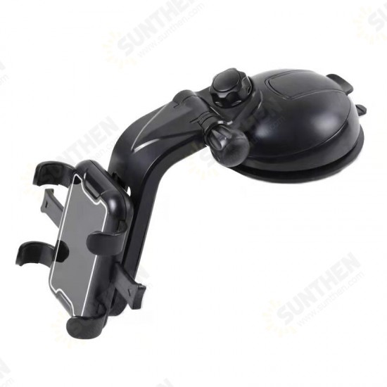 360° Rotation No Noise Car Suction Cup Dashboard/ Windshield Bracket Mobile Phone Holder Stand for iPhone 13 POCO X3 4.7-7.2 inch Devices 360° Rotation No Noise Car Suction Cup Dashboard/ Windshield Bracket Mobile Phone Holder Stand for iPhone 13 POCO X3 4.7-7.2 inch Devices