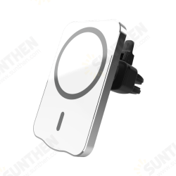 B8 For Magsafe Magnetic Fast Charging Wireless Car Charger Mobile Phone Air Vent Holder Mount for iPhone 12 Series B8 For Magsafe Magnetic Fast Charging Wireless Car Charger Mobile Phone Air Vent Holder Mount for iPhone 12 Series