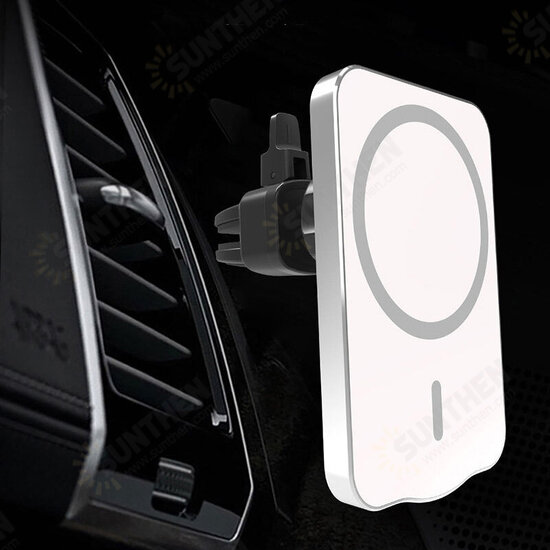 B8 For Magsafe Magnetic Fast Charging Wireless Car Charger Mobile Phone Air Vent Holder Mount for iPhone 12 Series