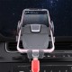 D-32 Universal Car Air Vent/ Dashboard Suction Cup Mobile Phone Holder Stand Mount for POCO X3 F3 5.8-9cm Width Devices