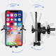 Gravity Linkage Automatic Lock Air Vent Car Phone Holder 360 Degree Rotation For 4.0-6.5 Inch Smart Phone iPhone 11 Samsung Note 10