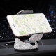 H16201 Car Phone Holder 360° Rotatable Adjustable Clamp rhinestones crystal Holder for Air Vent Dashboard