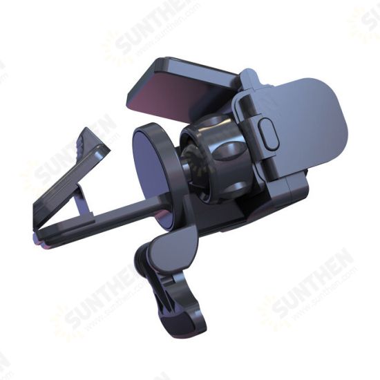 H30 Car Solar Powered Auto-Induction Vehicle Bracket Mobile Phone Holder Stand for POCO X3 F3 4.5-6.9 inch Devices