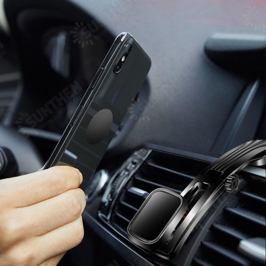 Magnetic Dashboard Car Phone Holder Car Mount 360 Degree Rotation For 4.0-6.0 Inch Smart Phone