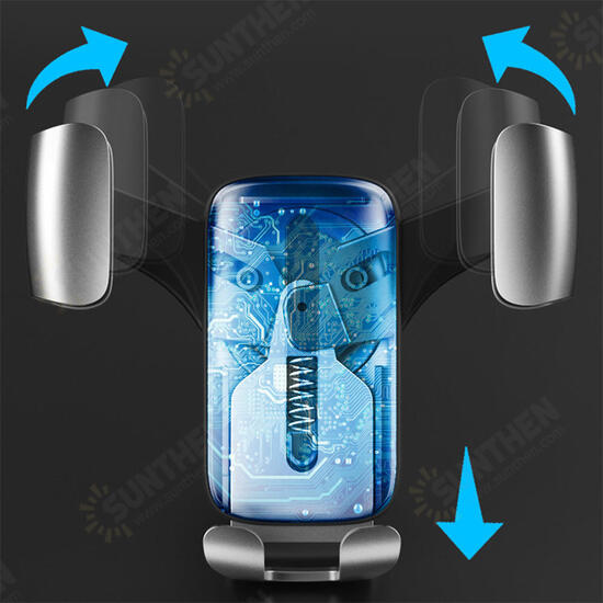 Metal Gravity Linkage Automatical Lock 360 Degree Rotation Car Mount Air Vent Holder Stand for Moible Phone Metal Gravity Linkage Automatical Lock 360 Degree Rotation Car Mount Air Vent Holder Stand for Moible Phone