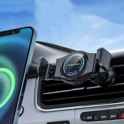 Multifunctional 15W Fast Charging Car Air Vent Intelligent Wireless Charger Mobile Phone Holder Stand Bracket for iPhone 13 POCO X3 F3 Multifunctional 15W Fast Charging Car Air Vent Intelligent Wireless Charger Mobile Phone Holder Stand Bracket for iPhone 13 POCO X3 F3