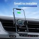 Multifunctional 15W Fast Charging Car Air Vent Intelligent Wireless Charger Mobile Phone Holder Stand Bracket for iPhone 13 POCO X3 F3