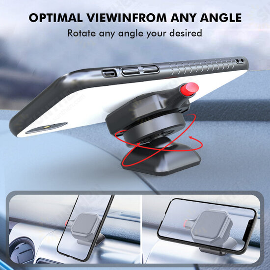 Multiple Scenario 360° Rotation Car Dashboard Mobile Phone Holder Stand Bracket for 3.5-6.8 inch Phones POCO X3 F3