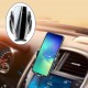 Tempered Glass 10W Qi Wireless Charger Smart Sensor Air Vent Car Phone Holder For 4.0-6.5 Inch Smart Phone