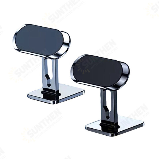 Universal 360° Rotation Magnetic Car Dashboard Mobile Phone Holder Stand Bracket with Cable Organizer for iPhone 13 POCO X3 F3