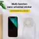 Universal Magic Nano Stickers Car Phone Holder For Smart Phone Paste Rubber Pad Wall Kitchen Gel Paste Stickers