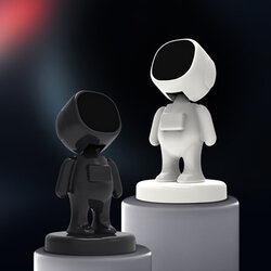 Universal Strong Magnetic Car Phone Holder Stand Astronaut Magnetic GPS Mobile Phone Bracket Car Interior Accessorie