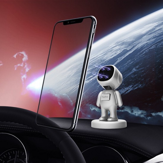 Universal Strong Magnetic Car Phone Holder Stand Astronaut Magnetic GPS Mobile Phone Bracket Car Interior Accessorie For Samsung Note20 Ultra iPhone12