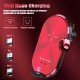 V30S Universal Qi 10W Intelligent Infrared Induction Automatic Clamping Magnetic/Wireless Charging Dual Mode Car Charger Air Vent Phone Holder