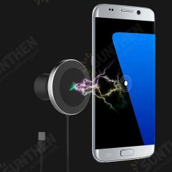 W5 10W Qi Fast Charging Magnetic Wireless Charger Car Air Outlet / Dashboard Mobile Phone Car / Desktop Phone Holder W5 10W Qi Fast Charging Magnetic Wireless Charger Car Air Outlet / Dashboard Mobile Phone Car / Desktop Phone Holder