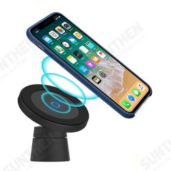 W5 10W Qi Fast Charging Magnetic Wireless Charger Car Air Outlet / Dashboard Mobile Phone Car / Desktop Phone Holder W5 10W Qi Fast Charging Magnetic Wireless Charger Car Air Outlet / Dashboard Mobile Phone Car / Desktop Phone Holder