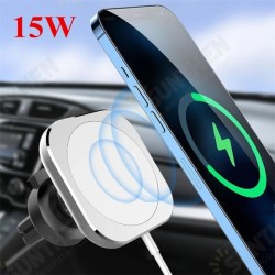 WP10 15W Magsafe Wireless Car Charger Air Vent Mount Phone Holder For iPhone 12 Series WP10 15W Magsafe Wireless Car Charger Air Vent Mount Phone Holder For iPhone 12 Series