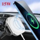 WP10 15W Magsafe Wireless Car Charger Air Vent Mount Phone Holder For iPhone 12 Series