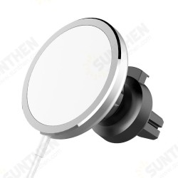 WP10 15W Magsafe Wireless Car Charger Air Vent Mount Phone Holder For iPhone 12 Series WP10 15W Magsafe Wireless Car Charger Air Vent Mount Phone Holder For iPhone 12 Series