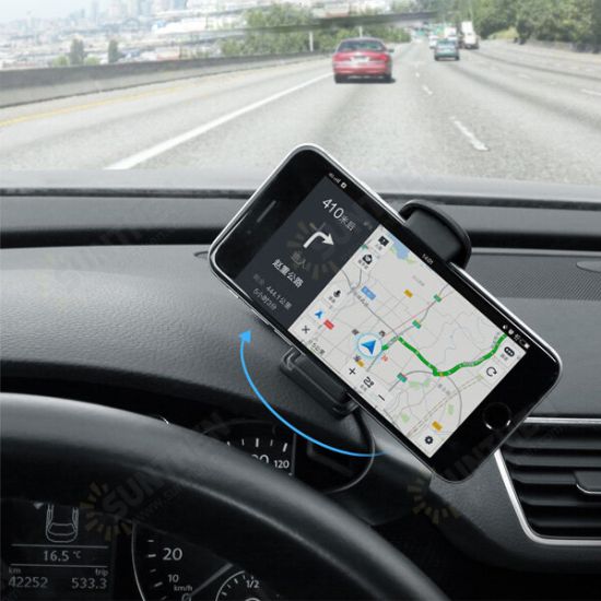 ATL-2 Non Slip 360° Rotation Dashboard Car Mount Phone Holder for iPhone GPS Smartphone For POCO X3 NFC