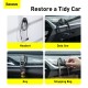 2pcs Metal Car Hook Auto Fastener Clip Vehicle Hooks Car Clips USB Cable Organizer Storage Multi-functional Car Clip Hook