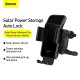 Electric Induction Bracket 360° Rotation Solar Power AutoLock Clamp Aluminium Alloy Car Air Vent Phone Holder for iPhone13 POCOX3 F3 4.7-6.7inch Phone
