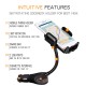 Flexible Gooseneck LED Display Universal Dual USB 24V 3.1A Quick Fast Charging Car Charger Phone Holder Stand for POCO F3 X3 Flexible Gooseneck LED Display Universal Dual USB 24V 3.1A Quick Fast Charging Car Charger Phone Holder Stand for POCO F3 X3