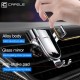 Metal Tempered Glass Double Triangle Gravity Linkage Air Vent Car Phone Mount Car Phone Holder For 4.5-6.5 Inch Smart Phone