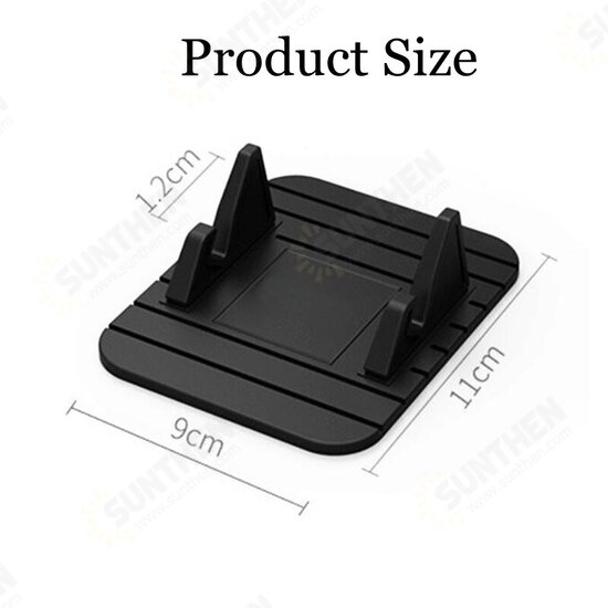 Car Dashboard Non-slip Mat Rubber Car Mount Car Phone Holder Pad For Smart Phone